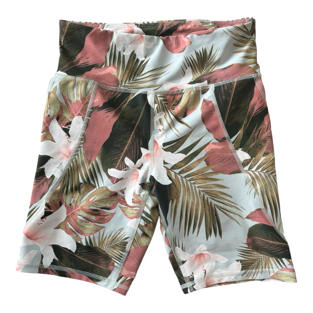 Old Navy Girls High-Waisted Power Soft Side Pocket Biker Shorts Size XL (14/16)